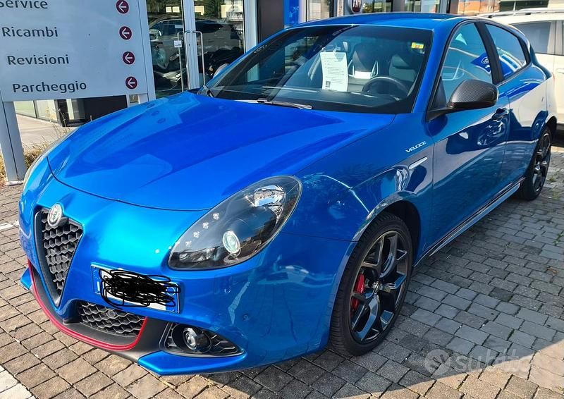 Usata Alfa Romeo Giulietta Veloce 170 CV (125 kW) 2020 Blu Utilitaria
