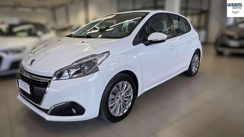 Usata Peugeot 208 Active 82 CV (60 kW) 2017 Bianco Utilitaria