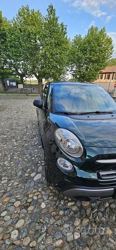 Usata Fiat 500L Trekking 95 CV (69 kW) 2019 Verde Monovolume