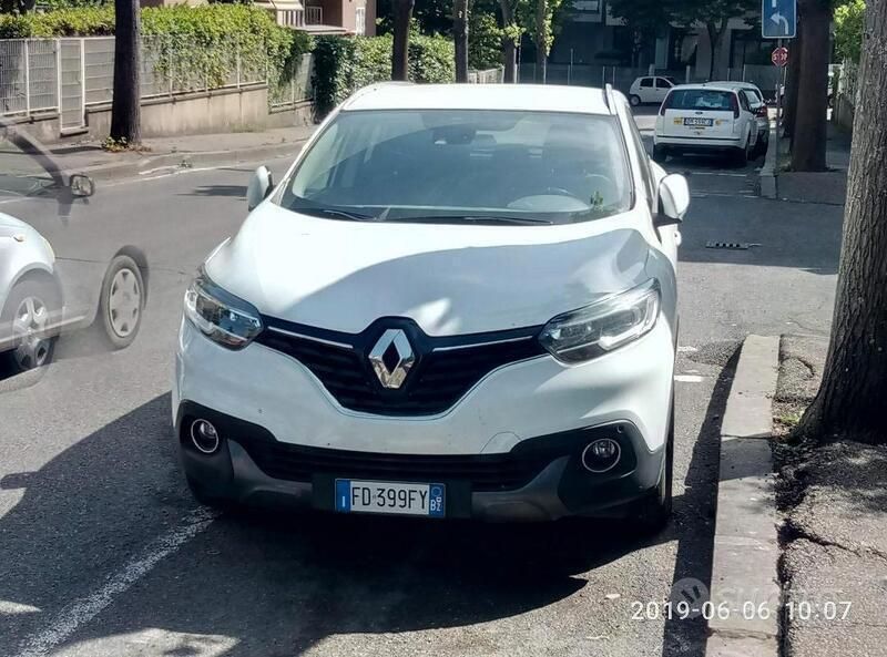 Usata Renault Kadjar 131 CV (96 kW) 2017 Bianco SUV