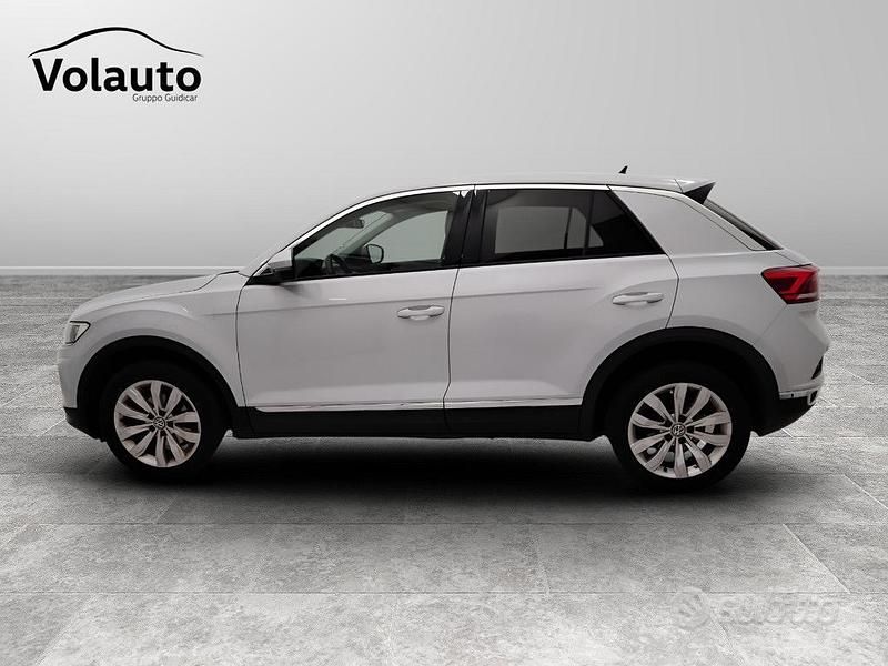 Usata VW T-Roc Advance 116 CV (85 kW) 2019 White silver SUV