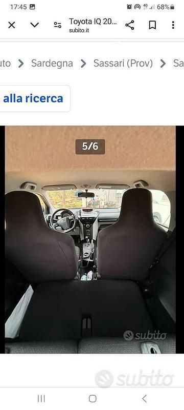 Usata Toyota iQ 68 CV (50 kW) 2012 Utilitaria