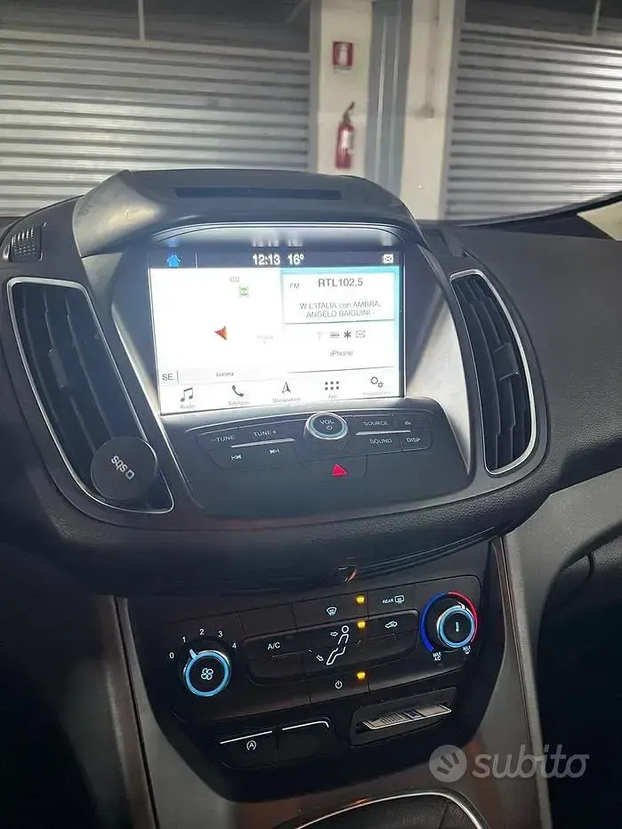 Usata Ford C-MAX 95 CV (69 kW) 2016 Bianco Monovolume