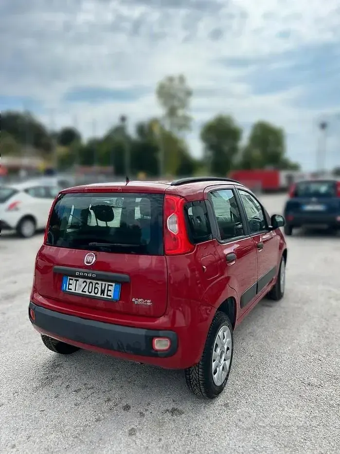 Usata Fiat Panda Easy 80 CV (58 kW) 2014 Rosso Utilitaria