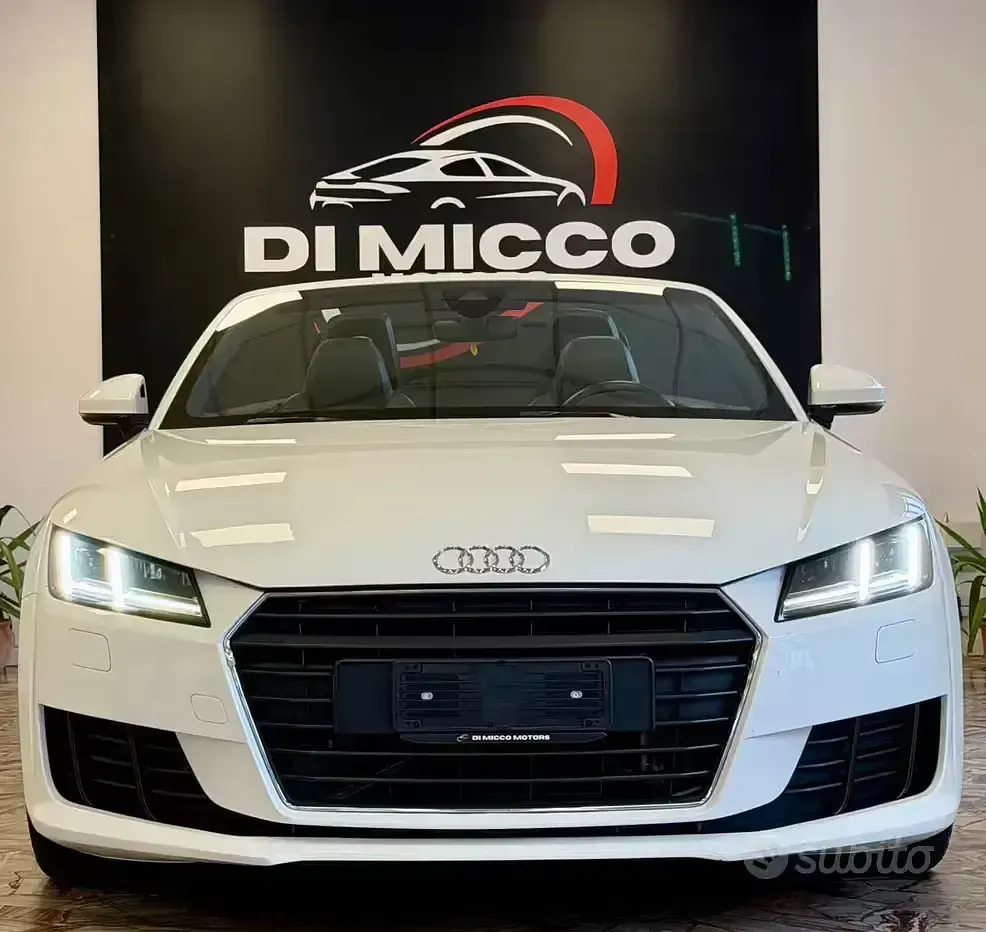 Usata Audi TT Roadster S-Line 230 CV (169 kW) 2015 Bianco Cabrio