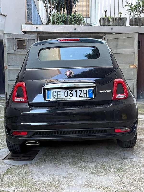 Usata Fiat 500C Connect 69 CV (50 kW) 2021 Nero Cabrio