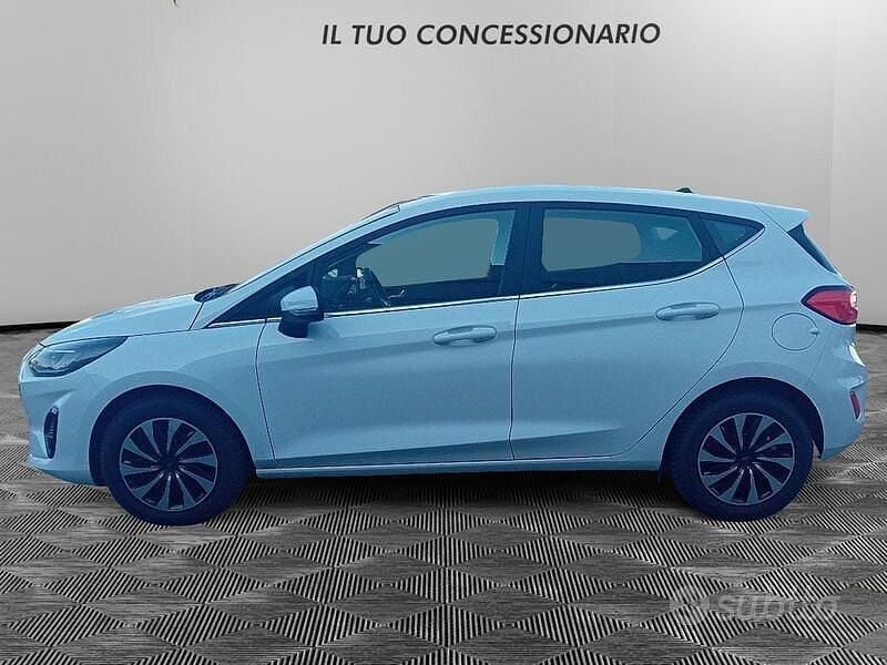Usata Ford Fiesta Titanium 125 CV (91 kW) 2022 Bianco Utilitaria