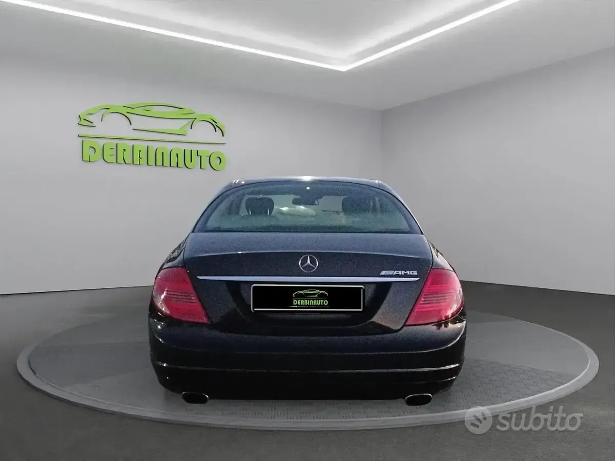 Usata Mercedes CL600 387 CV (284 kW) 2008 Nero Coupé
