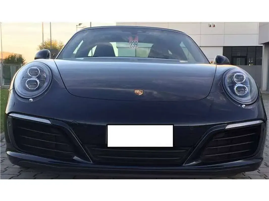 Usata Porsche 991 420 CV (308 kW) 2016 Blu/azzurro Cabrio