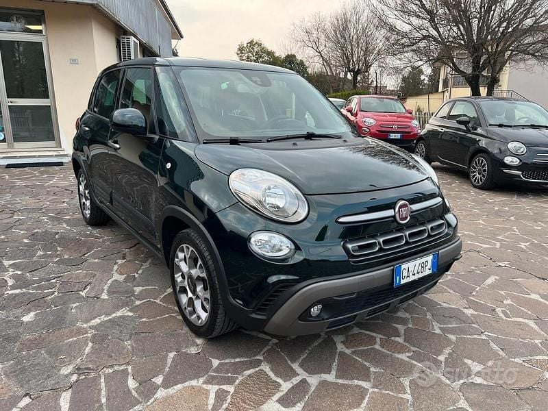 Usata Fiat 500L Cross 95 CV (69 kW) 2020 Verde Monovolume