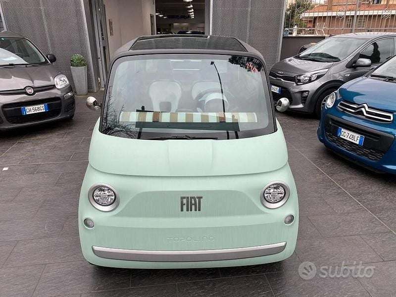 Usata Fiat Topolino 5 kW (8 CV) 2024 Verde Utilitaria