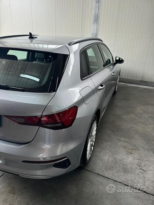 Usata Audi A3 150 CV (110 kW) 2022 Grigio Berlina