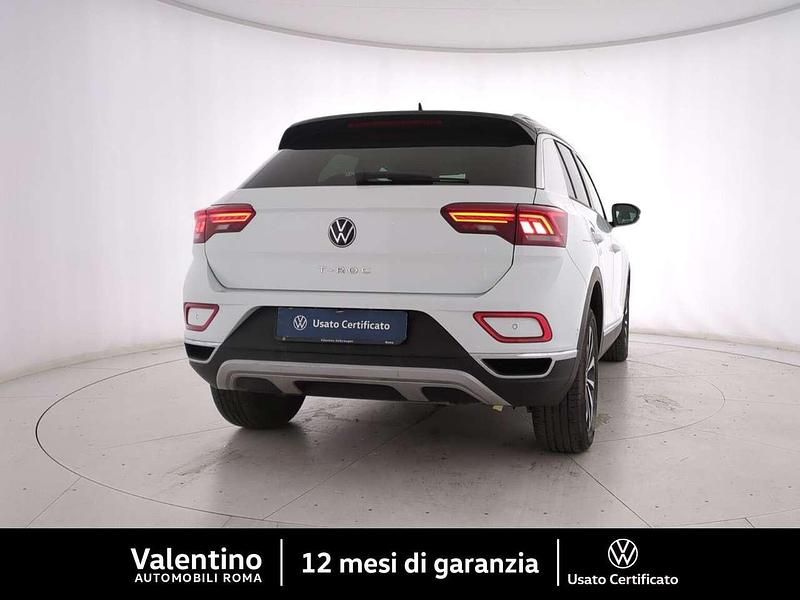 Usata VW T-Roc Style 116 CV (85 kW) 2024 Bianco SUV