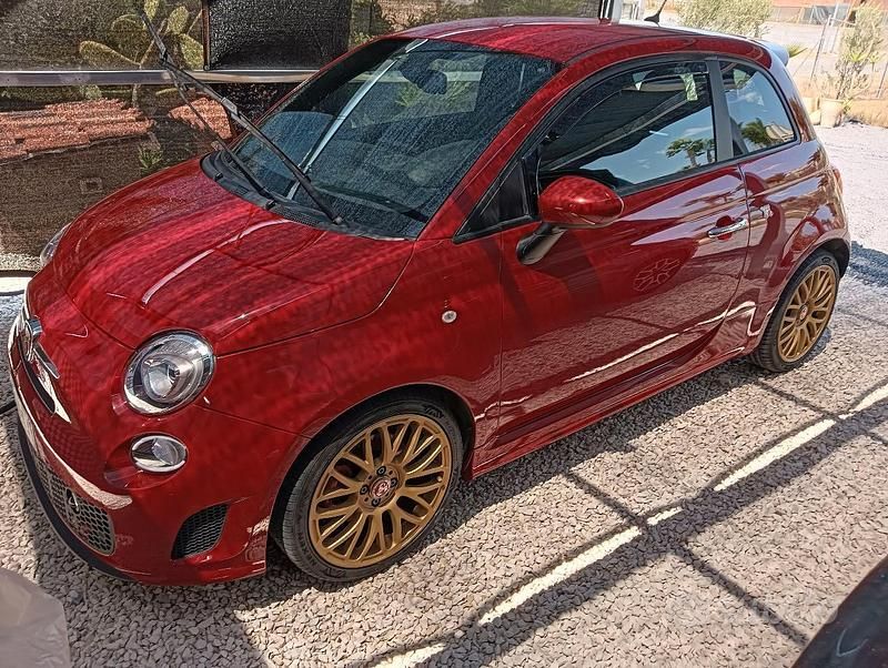 Usata Abarth 500 135 CV (99 kW) 2014 Rosso