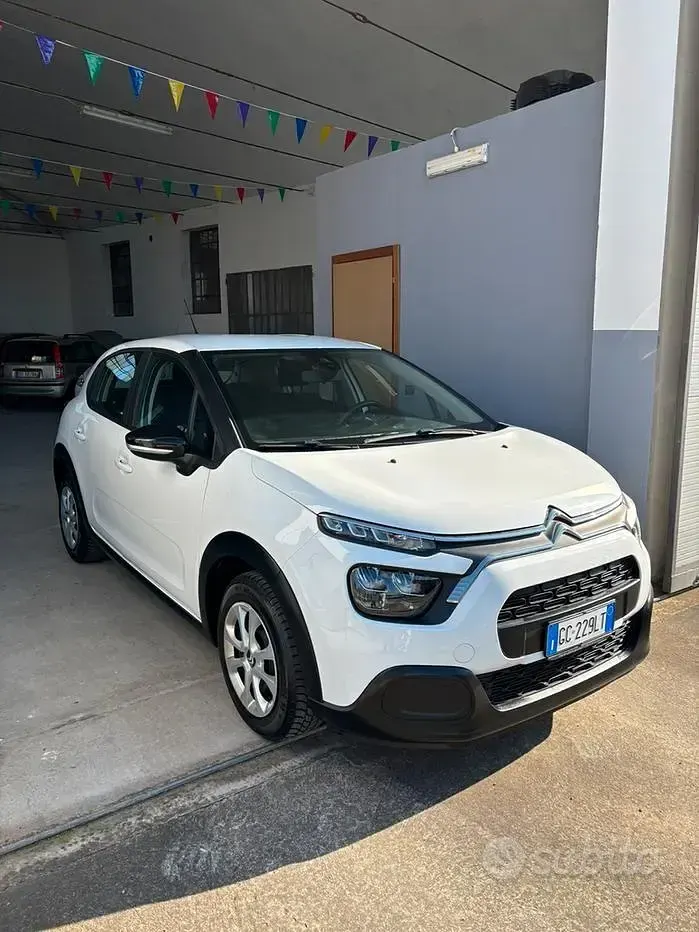 Usata Citroën C3 83 CV (61 kW) 2021 Bianco Utilitaria