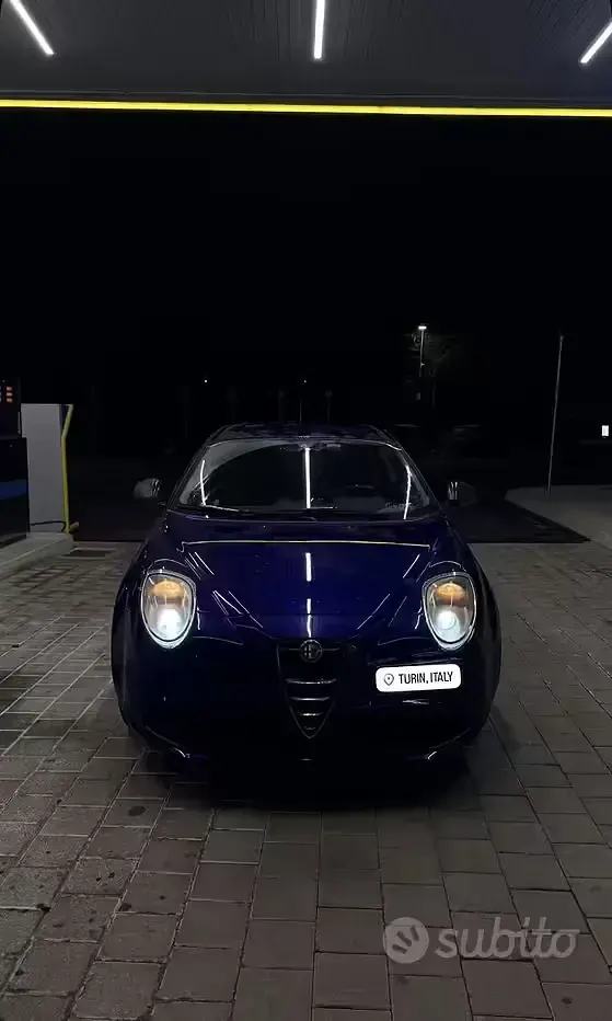 Usata Alfa Romeo MiTo 120 CV (88 kW) 2010 Blu Utilitaria