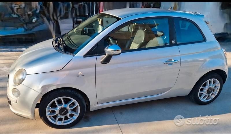 Usata Fiat 500 95 CV (69 kW) 2011 Grigio Utilitaria