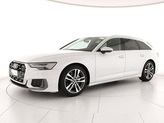 Bianco ghiacciaio metallizzato Usata 2024 Audi A6 S-Line Station wagon | 49.500 € (Ottimo prezzo) - Immagine 1/4