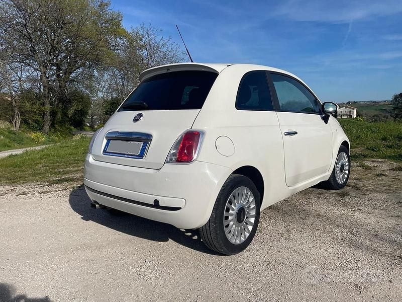 Usata Fiat 500 Sport 69 CV (50 kW) 2011 Bianco Utilitaria