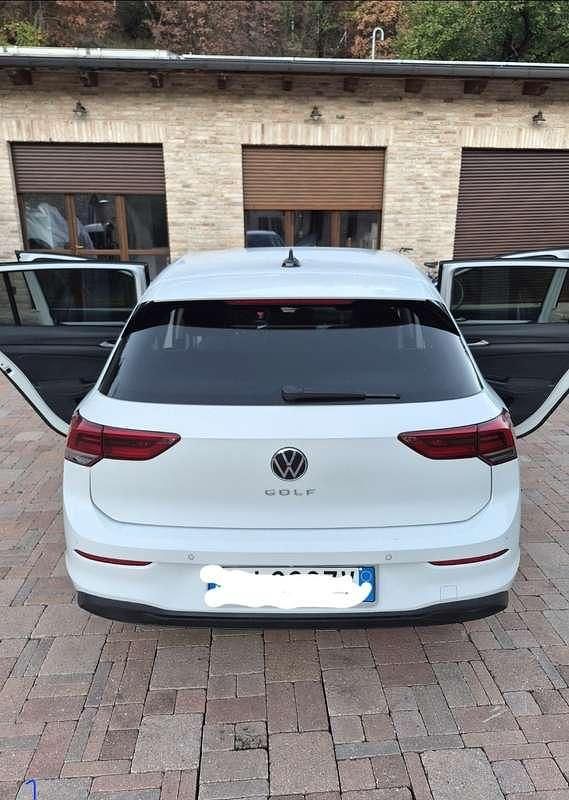 Usata VW Golf VII GTD 150 CV (110 kW) 2020 Bianco