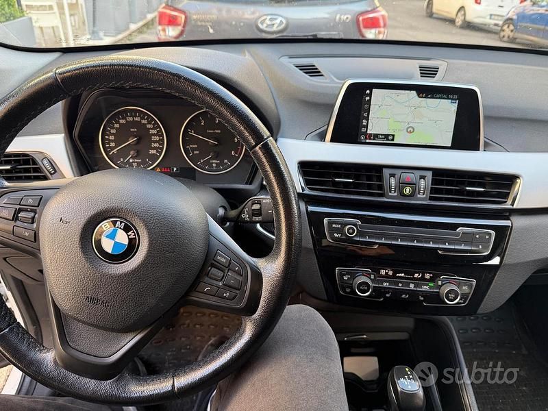 Usata BMW X1 150 CV (110 kW) 2017 Bianco SUV