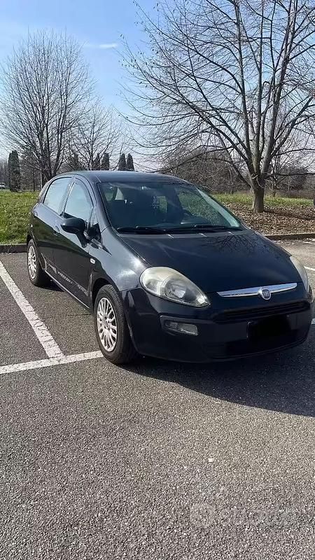 Usata Fiat Punto Evo 95 CV (69 kW) 2011 Nero Utilitaria