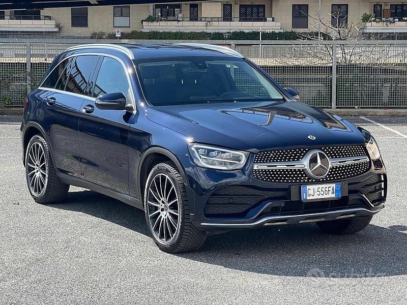 Usata Mercedes GLC220 Premium Plus 194 CV (142 kW) 2022 Blu SUV