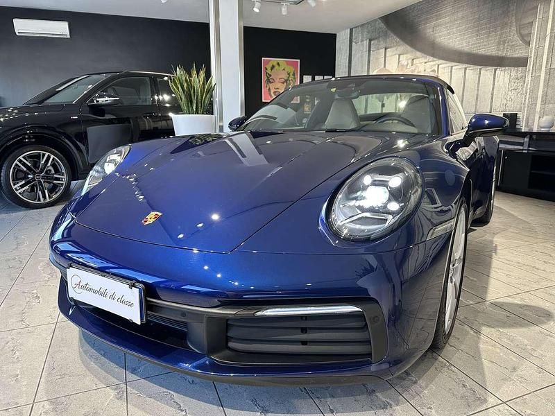 Occasion Porsche 911 450 ch (330 kW) 2020 Bleue Cabriolet