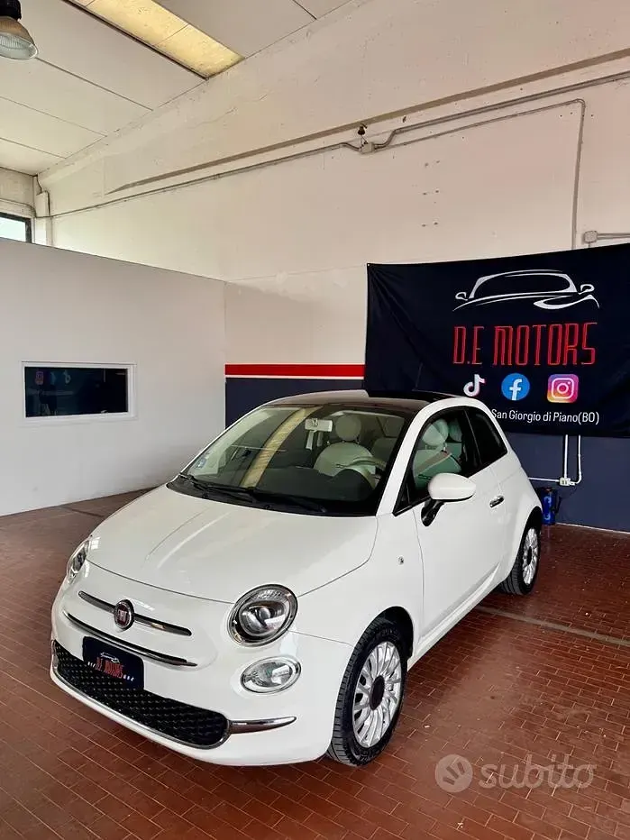 Usado Fiat 500 Lounge 69 CV (50 kW) 2016 Blanco Berlina