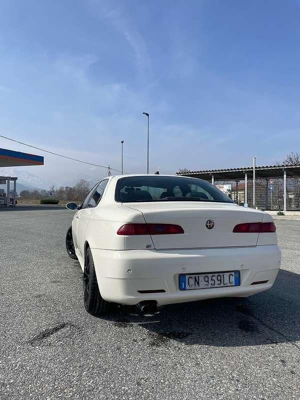 Usata Alfa Romeo 156 Ti 175 CV (128 kW) 2004 Bianco Berlina