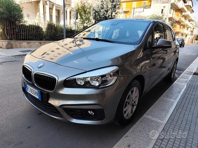 Usata BMW 218 Active Tourer 150 CV (110 kW) 2016 Marrone Monovolume