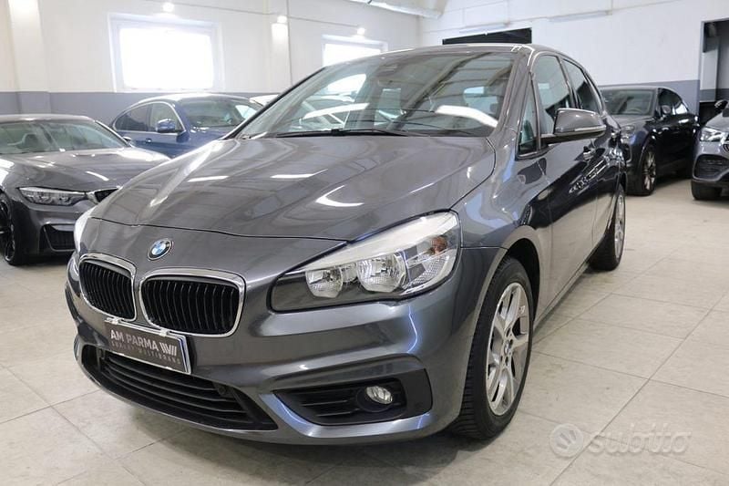Usata BMW 216 Active Tourer Advantage 116 CV (85 kW) 2018 Grigio Monovolume