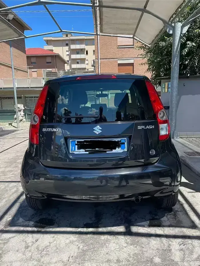 Usata Suzuki Splash 75 CV (55 kW) 2008 Nero Utilitaria