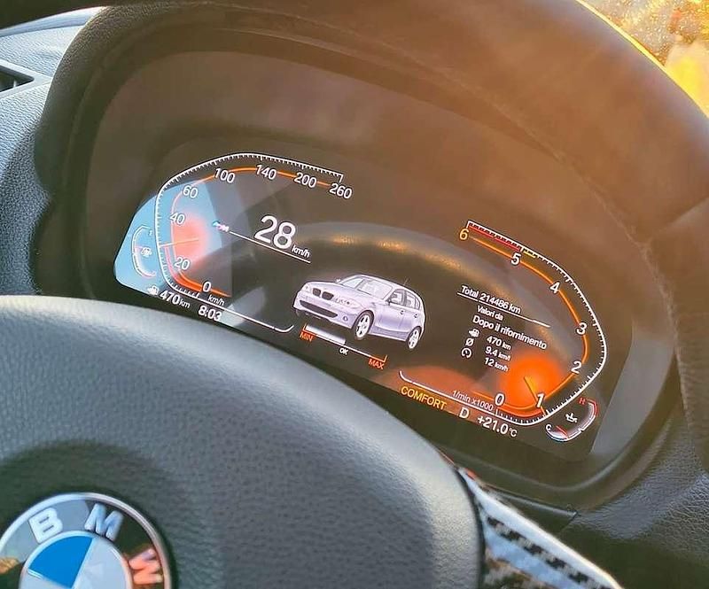 Usata BMW 118 Comfort Edition 143 CV (105 kW) 2008 Grigio Utilitaria