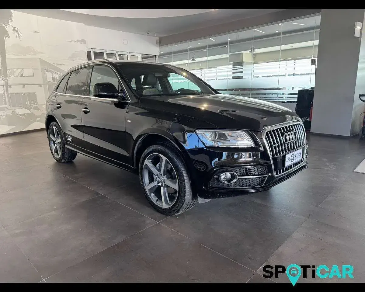 Usado Audi Q5 Advanced Plus 190 CV (139 kW) 2016 Negro SUV