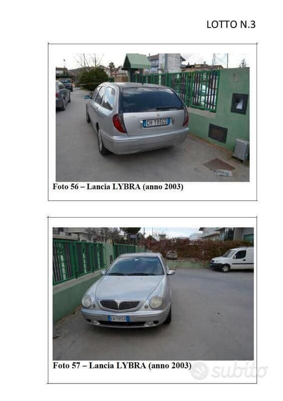 Usata 2003 Lancia Lybra Station wagon | 337 € (Super prezzo) - Immagine 1/1