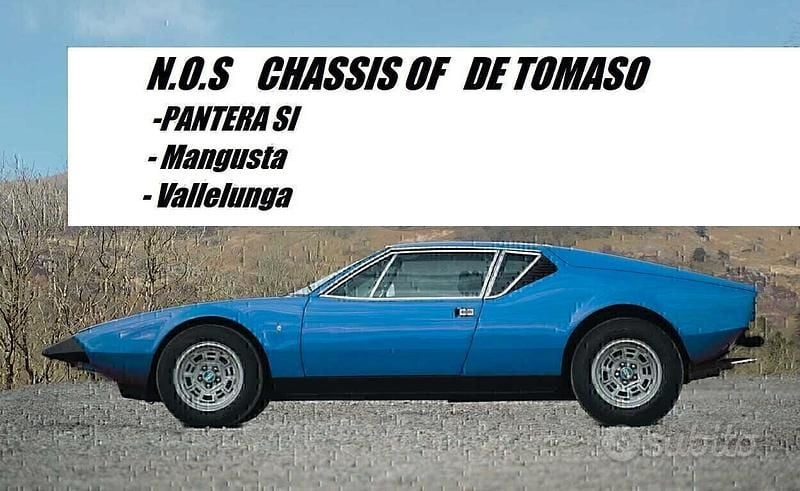 Usata De Tomaso Pantera 247 CV (181 kW) 1983 Giallo Coupé