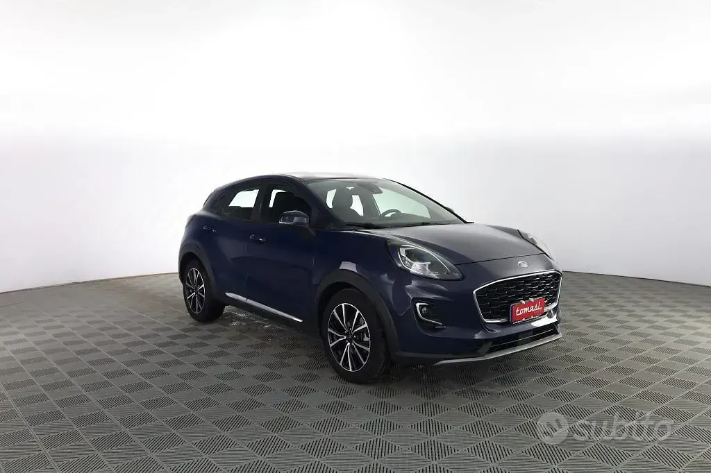 Usata Ford Puma Titanium 120 CV (88 kW) 2021 Blazer blue SUV