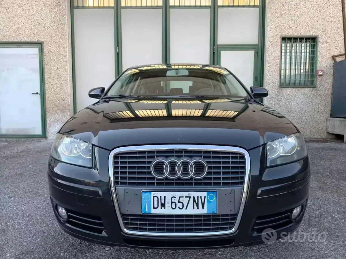 Usata Audi A3 Ambition 140 CV (102 kW) 2007 Nero Utilitaria