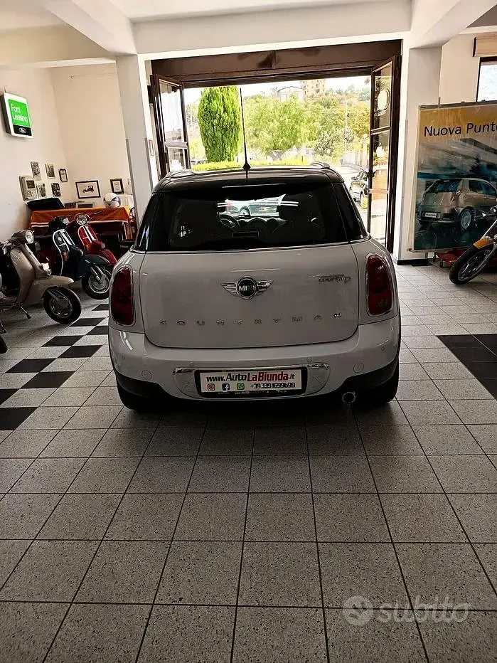 Usata Mini Cooper D Countryman 111 CV (81 kW) 2013 Bianco SUV