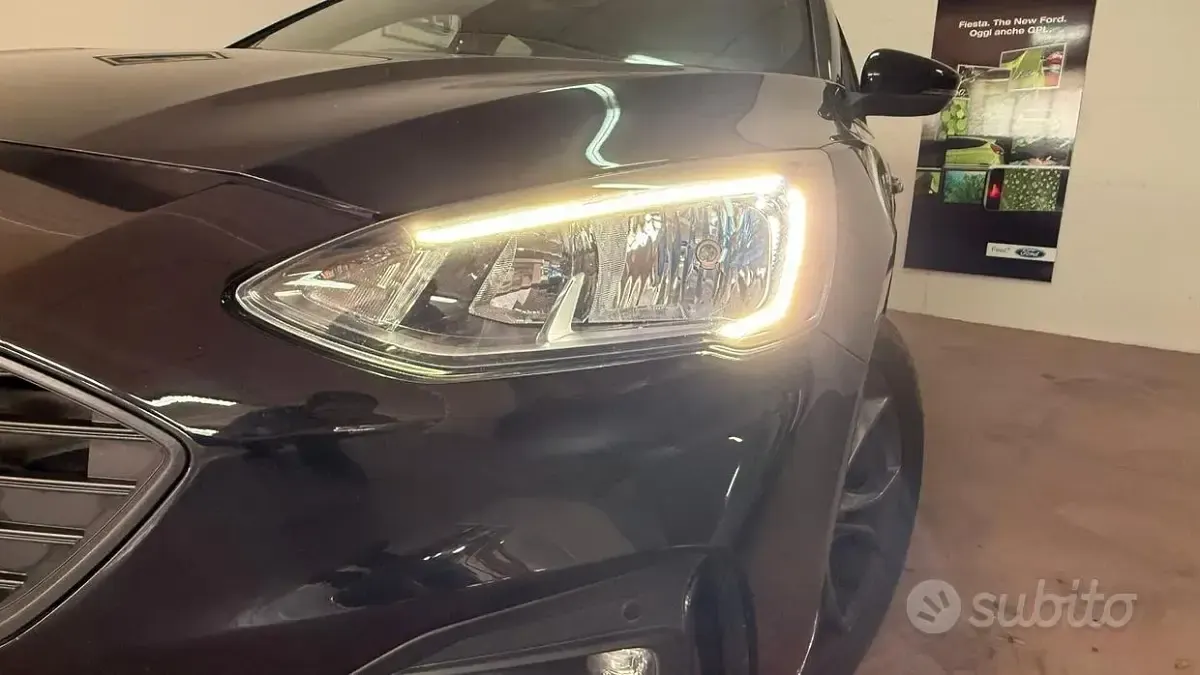 Usata Ford Focus ST-Line 120 CV (88 kW) 2019 Nero Berlina