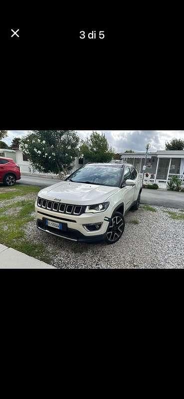 Usata Jeep Compass Limited 140 CV (102 kW) 2017 Bianco SUV