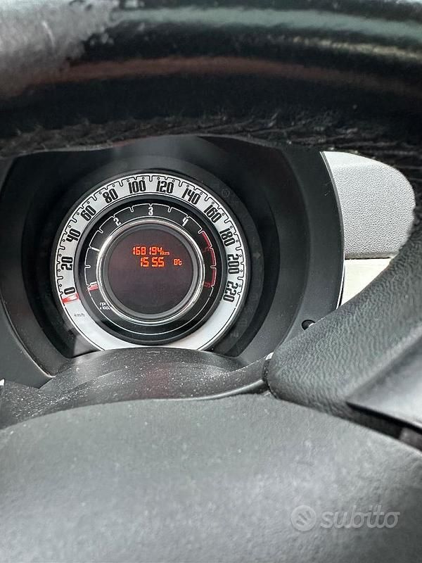 Usata Fiat 500 95 CV (69 kW) 2011 Bianco Utilitaria