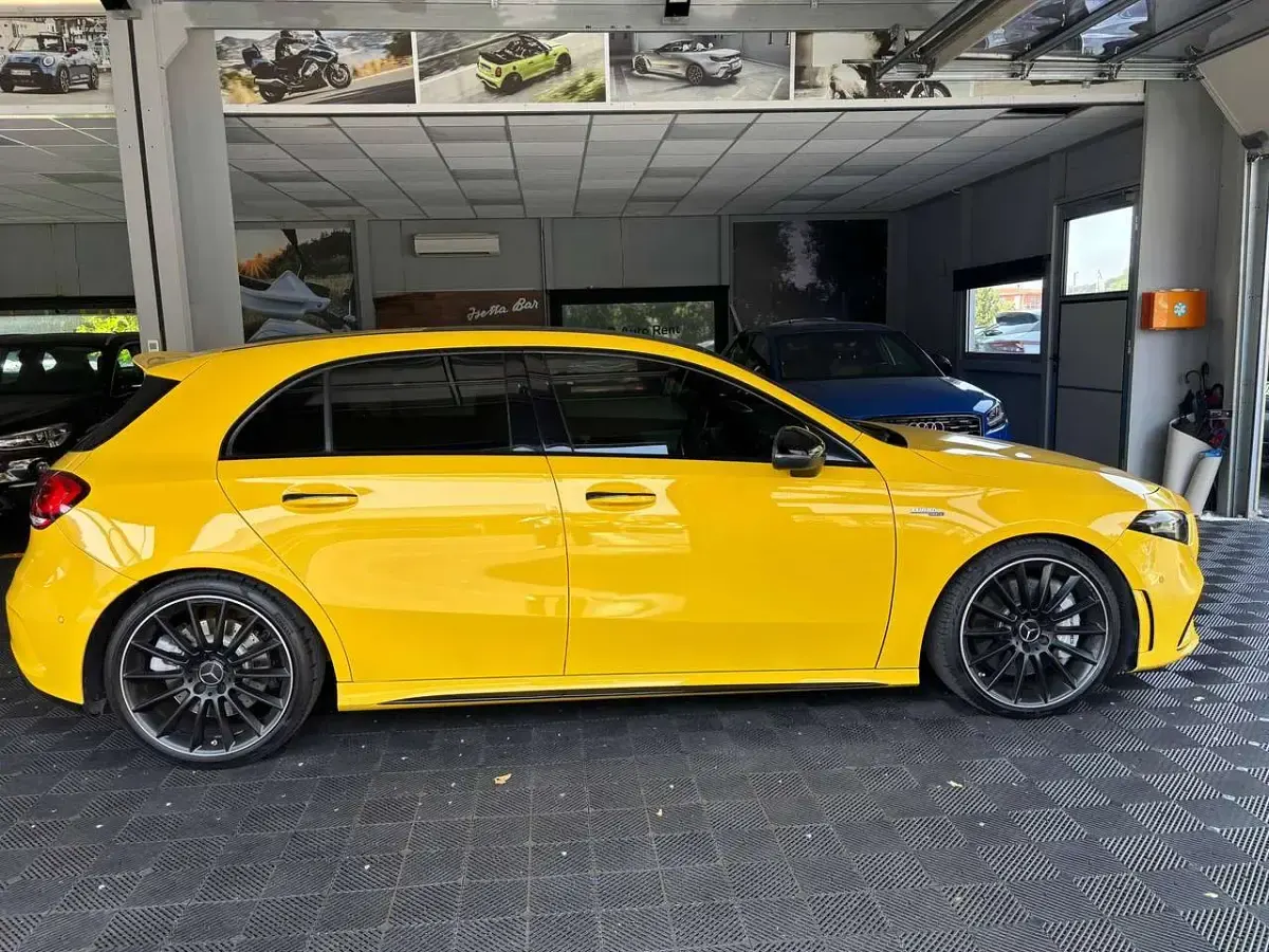 Usata Mercedes A35 AMG AMG 306 CV (225 kW) 2019 Giallo Berlina