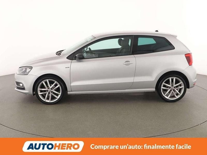 Usata VW Polo 90 CV (66 kW) 2015 Argento Berlina