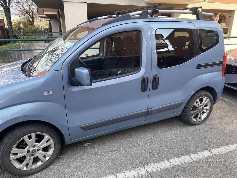 Usata Fiat Qubo Trekking 77 CV (56 kW) 2010 Blu Monovolume