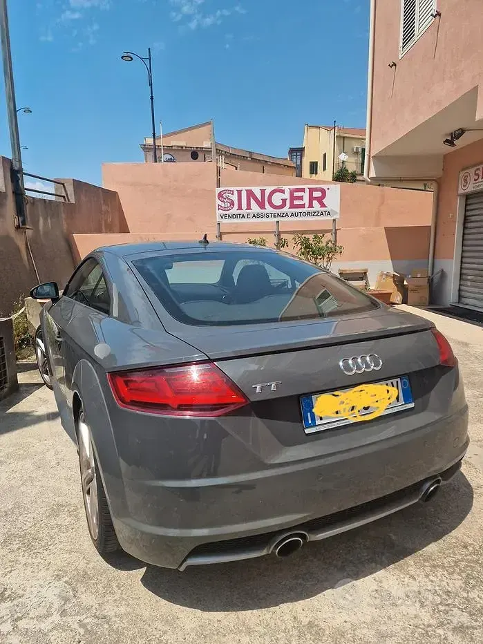 Usata Audi TT S-Line 230 CV (169 kW) 2015 Grigio Coupé