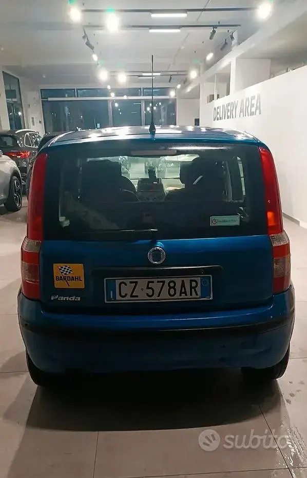 Usata Fiat Panda Active 54 CV (39 kW) 2004 Bluazzurro Utilitaria