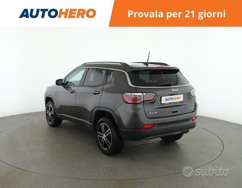 Usata Jeep Compass Limited 170 CV (125 kW) 2017 Grigio SUV