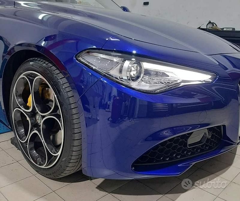 Usata Alfa Romeo Giulia Ti 190 CV (139 kW) 2021 Blu Berlina